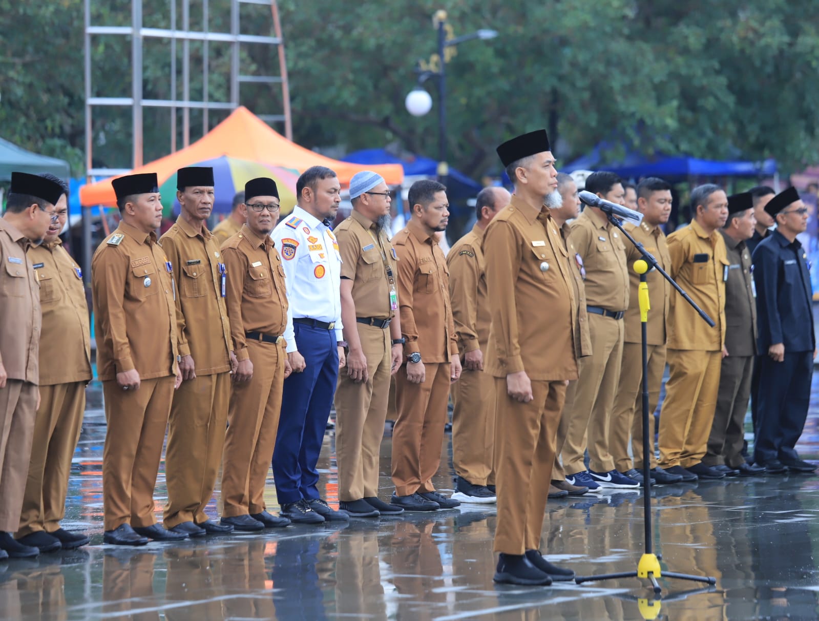 KEPALA DINAS PERHUBUNGAN KOTA DUMAI HADIRI ACARA PELANTIKAN PPPK TAHAP I FORMASI TAHUN 2024